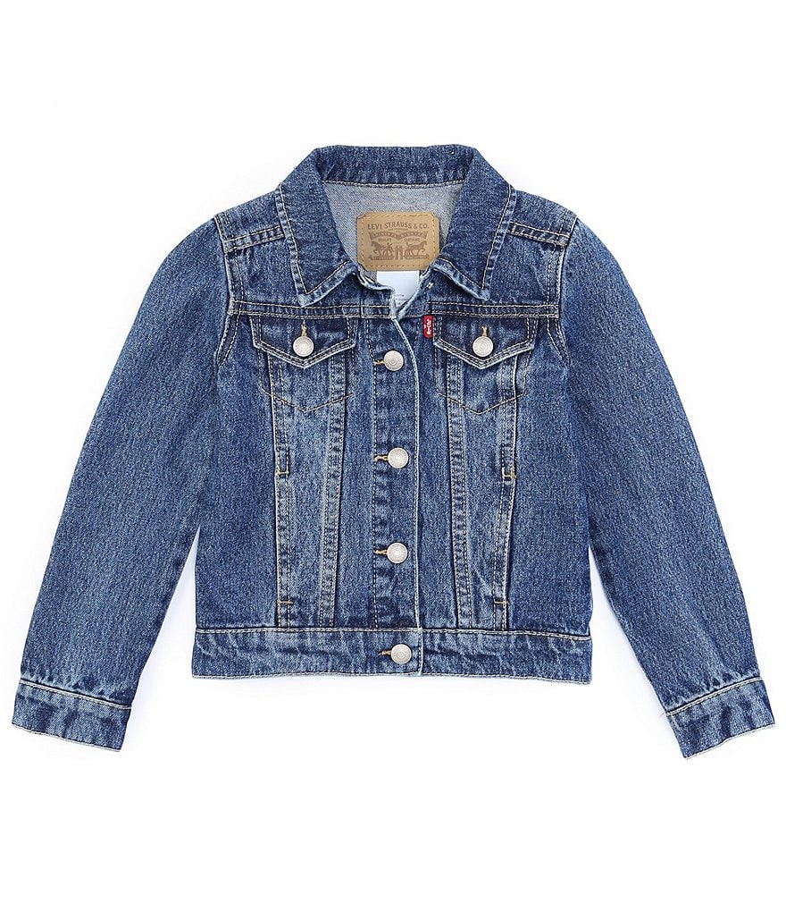Levi's&reg; Little Girls 2T-6X Denim Trucker Jacket