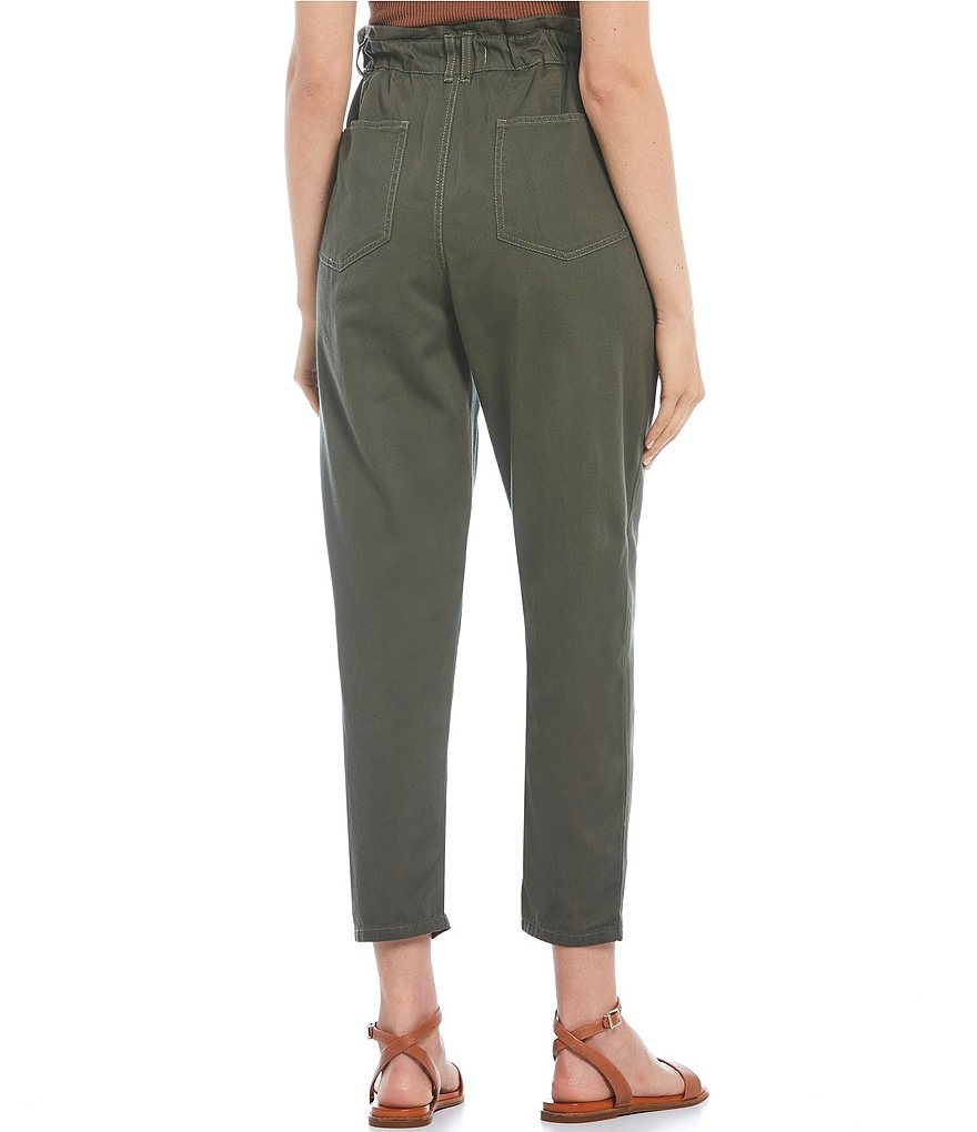 GB Paperbag Waist Twill Pants