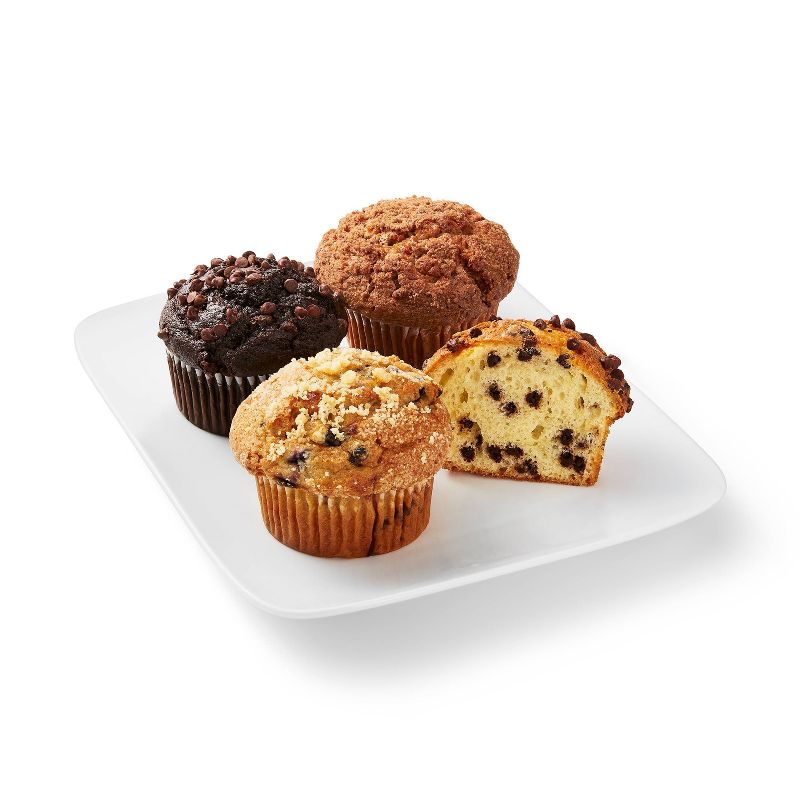 Variety Pack Muffins - 16oz/4ct  - Favorite Day™