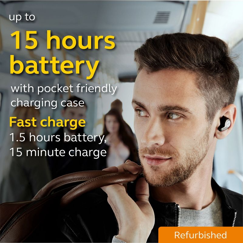 Jabra Elite 65t Titanium Black True Wireless Earbuds (Manufacturer Refurbished)