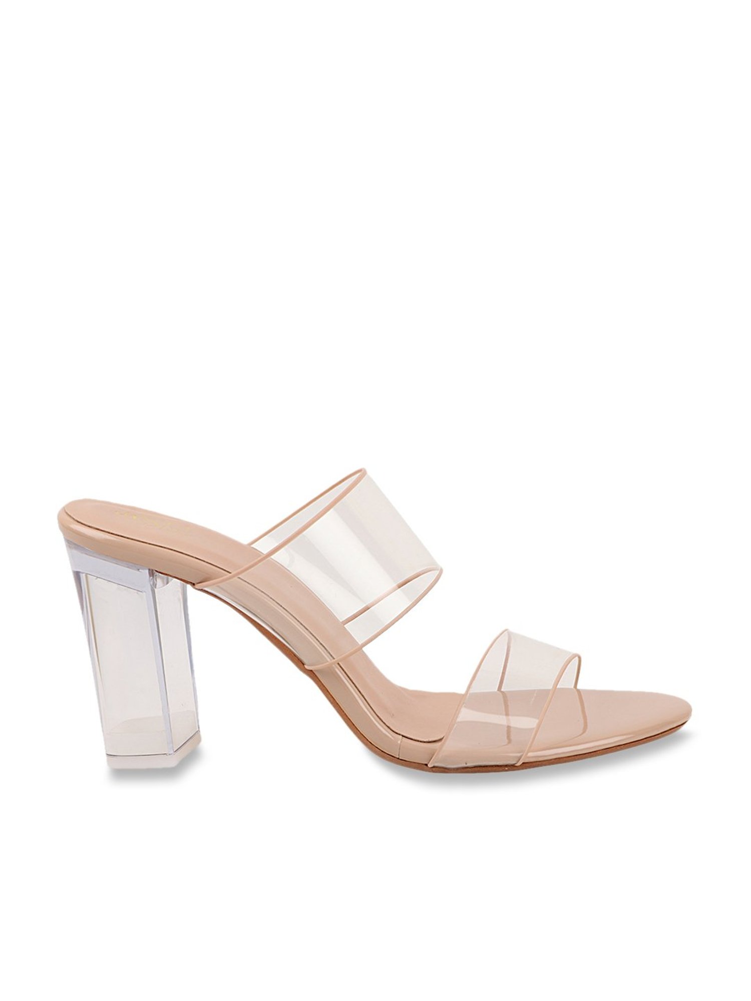 The White Pole Women's Cream Casual Sandals