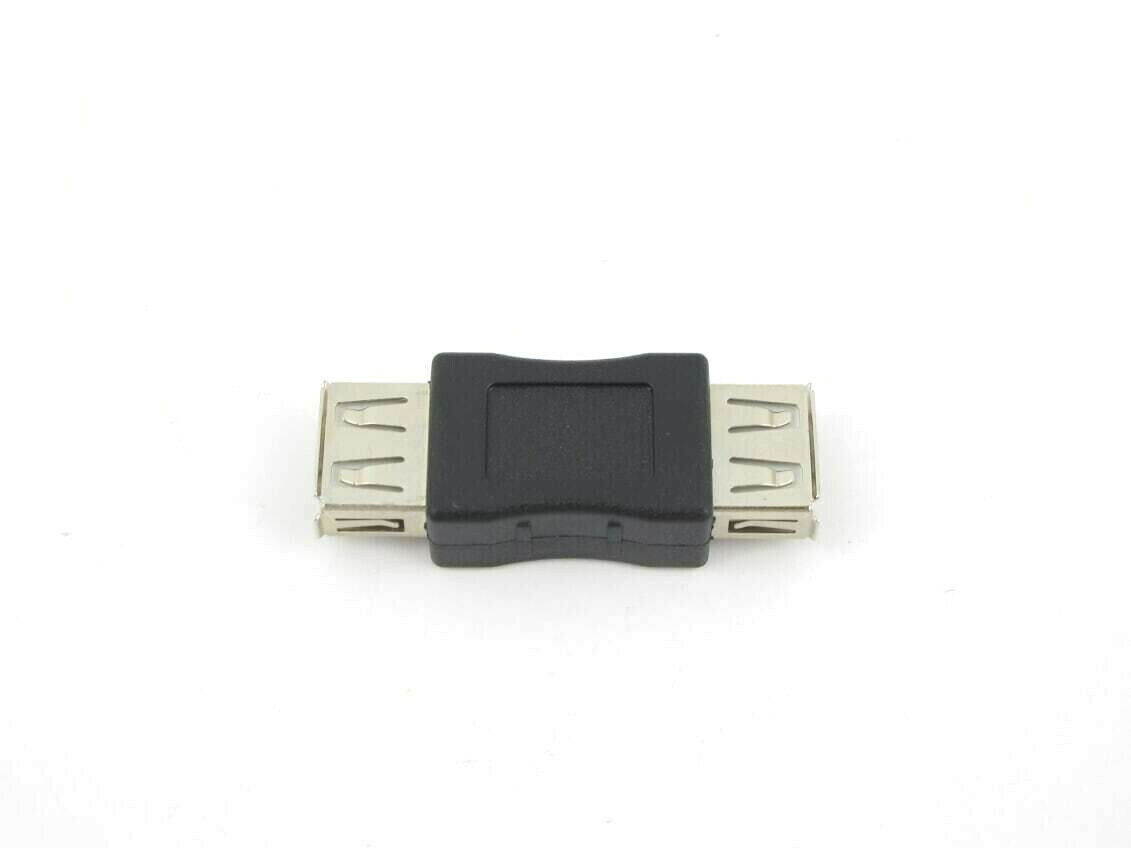New 2 Pack USB A Female to USB A Female Coupler USB 2.0 Adapter