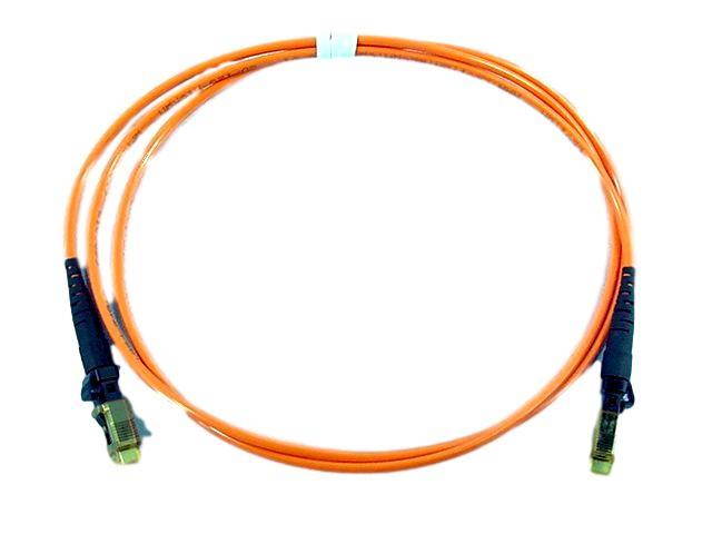 1M Leviton Fiber Optic Multi-Mode Duplex Patch Cable Cord MT-RJ 50mic 50DMJ-M01