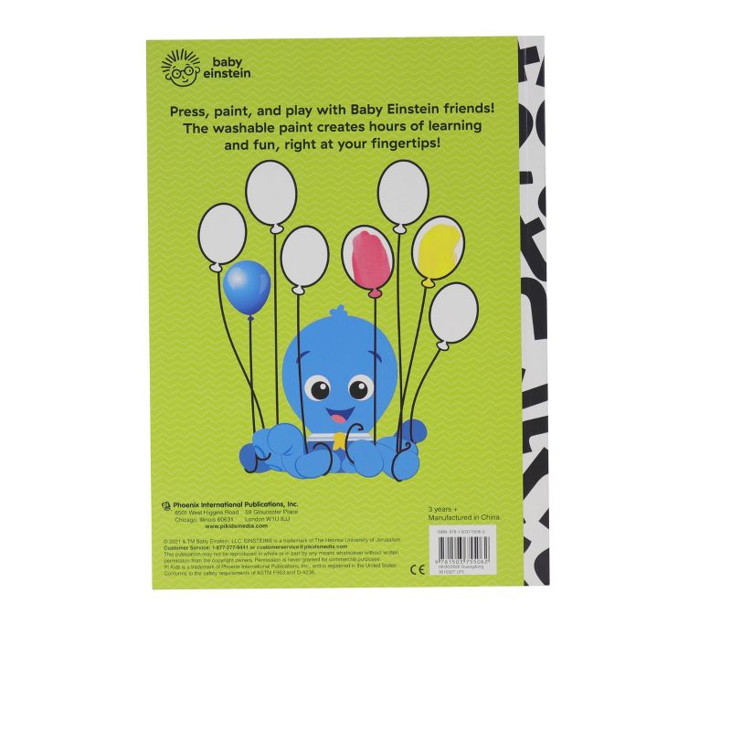 Baby Einstein Fingerpaint Pad Activity Book (Board Book)