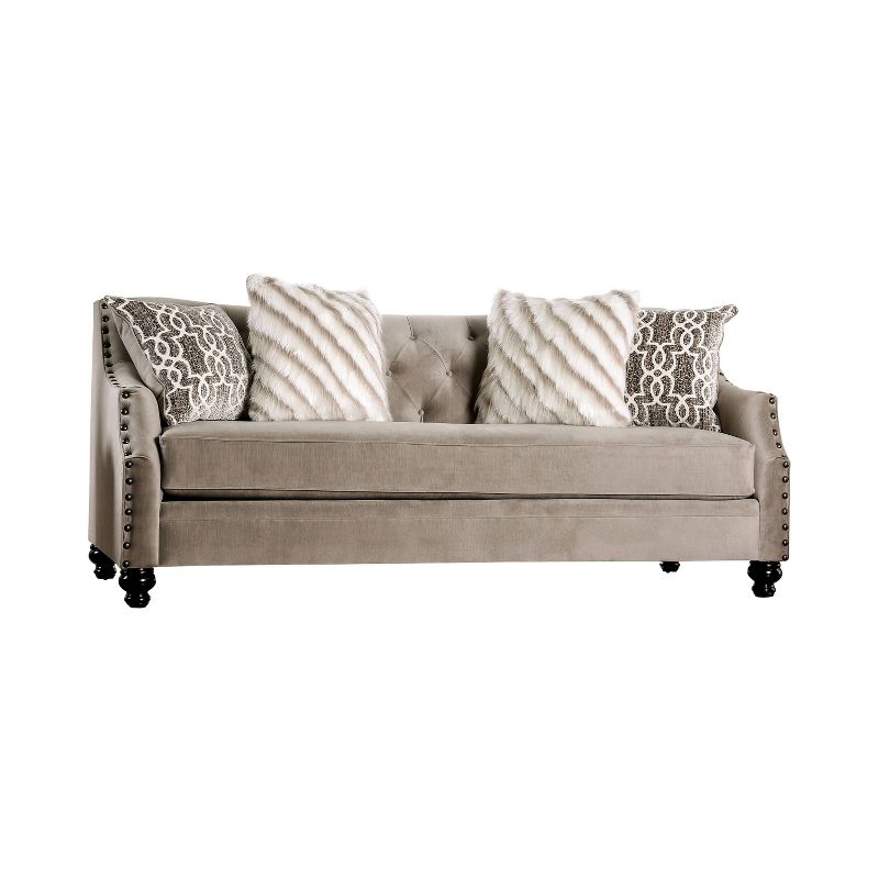 Byron Faux Leather 2 Seater Reclining Loveseat Dark Brown - Baxton Studio