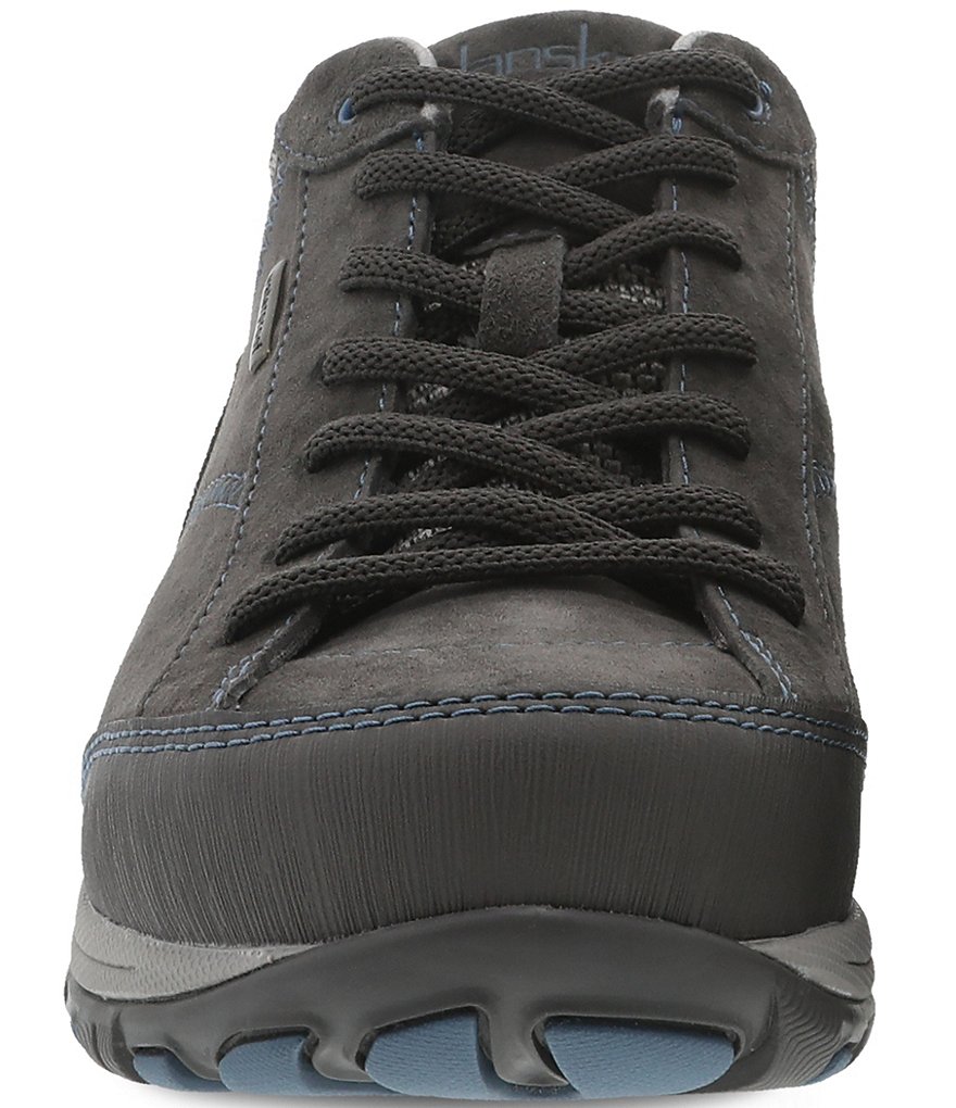 Dansko Women's Paisley Suede Waterproof Lace-Up Sneakers