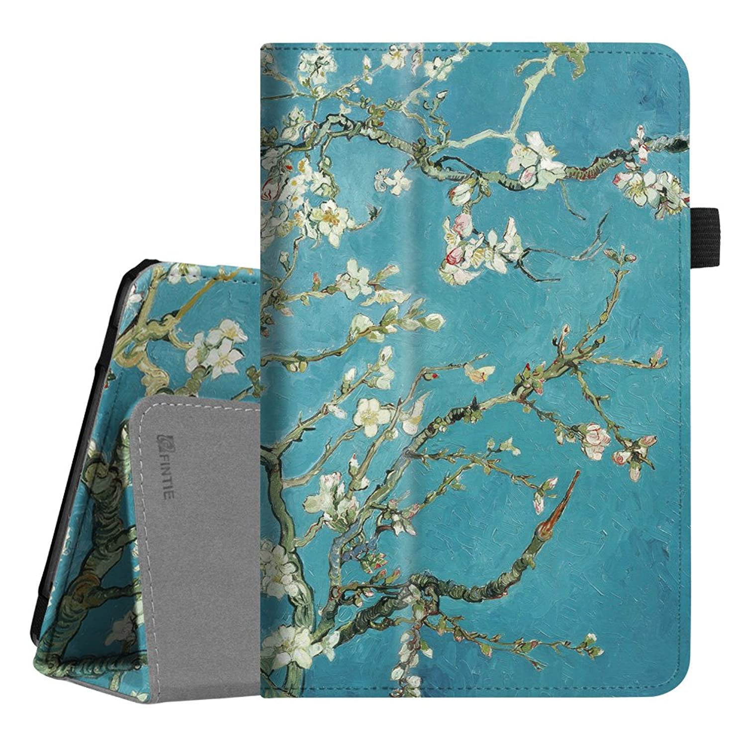 Fintie Case for Verizon ASUS ZenPad Z8s (ZT582KL), Premium PU Leather Folio Stand Cover with Auto Sleep/Wake Function for Verizon ASUS ZenPad Z8s 7.9 inch Tablet 2017 Release, Blossom