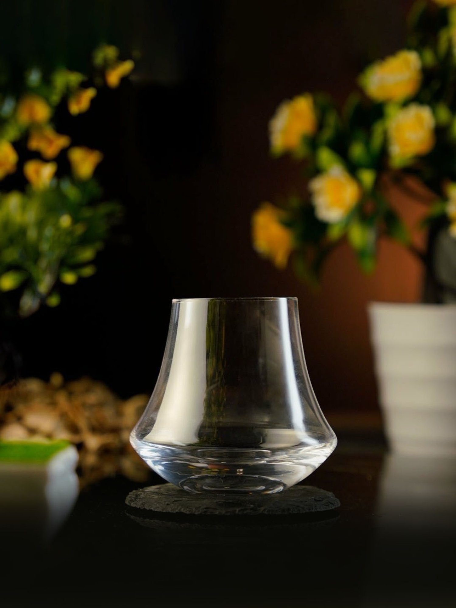 Melbify Shapey Girl Snifter Transparent Whiskey Glass 300ml - Set of 2