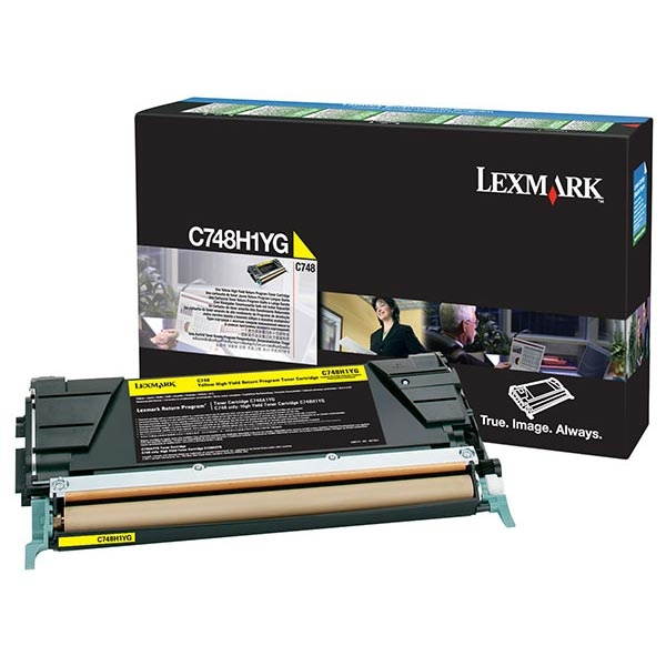 Lexmark Toner Cartridge - Yellow (1)