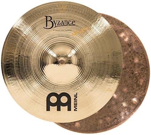 meinl cymbals b14shb byzance brilliant 14inch serpents hihat cymbal pair