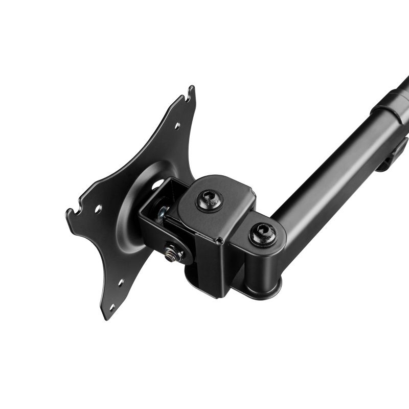 Triple Monitor Desk Mount Black - Rocelco