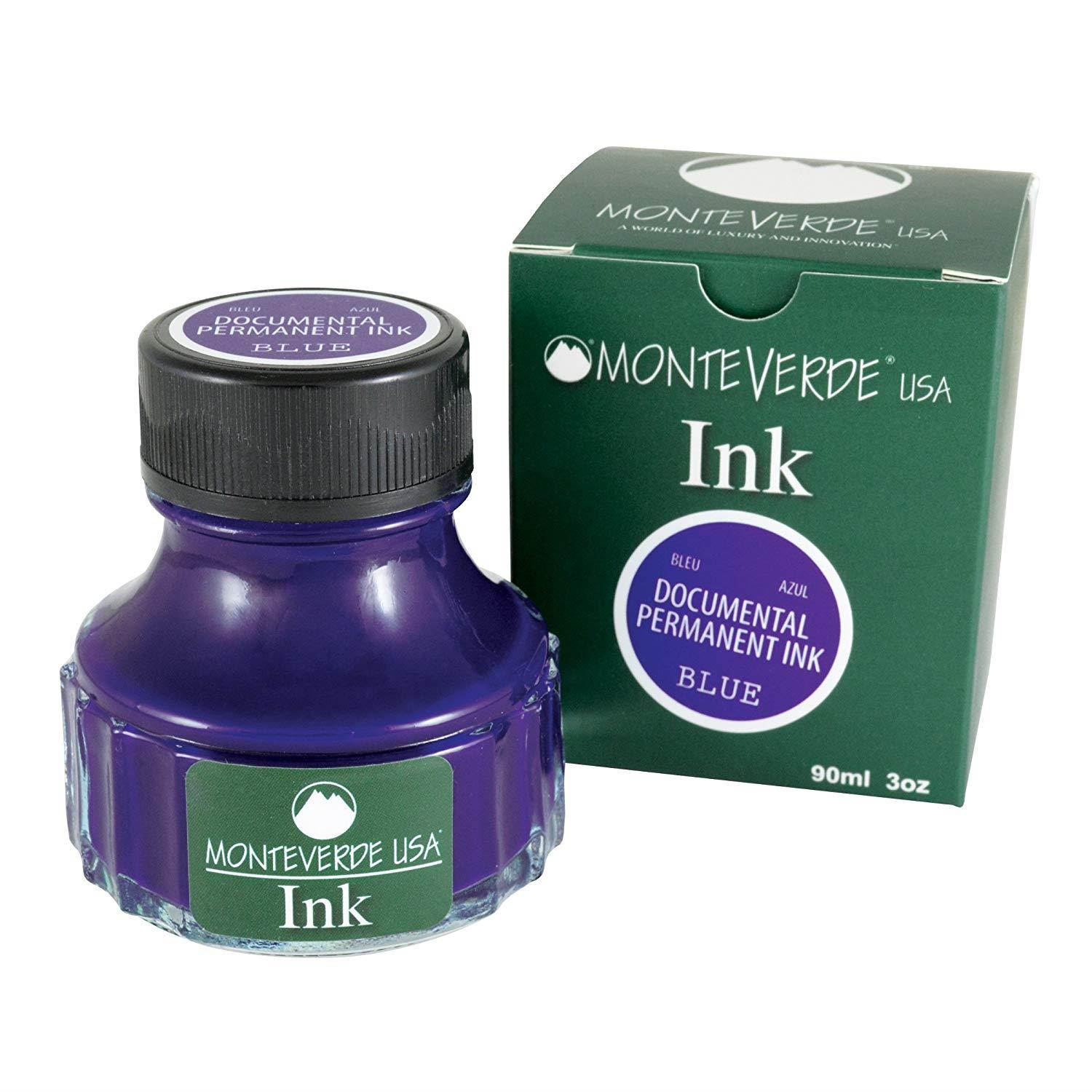 Monteverde USA Ink, 90 ml Documental Permanent Blue (G308DU)