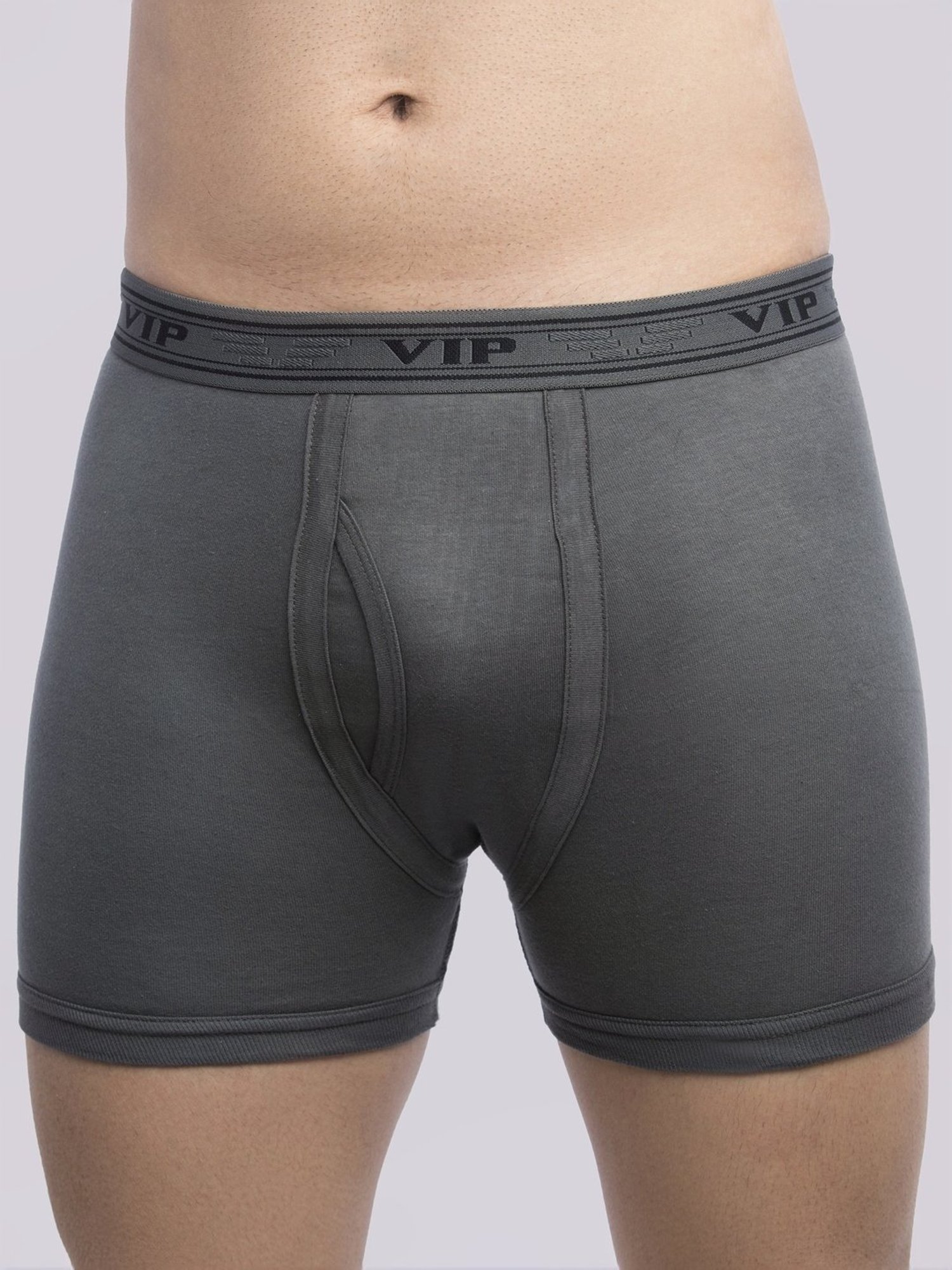 VIP Assorted Cotton Skinny Fit Trunks - Pack Of 2