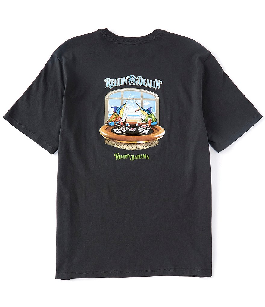 Caribbean Big & Tall Screen Print Short-Sleeve Tee