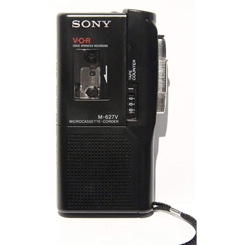 Pressman M-627v MicroCassette Voice Recorder