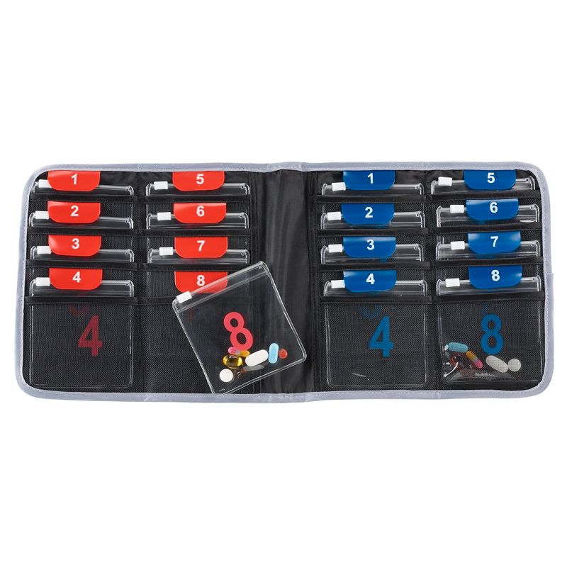 Lewis N. Clark AM/PM Travel Pill Organizer Case