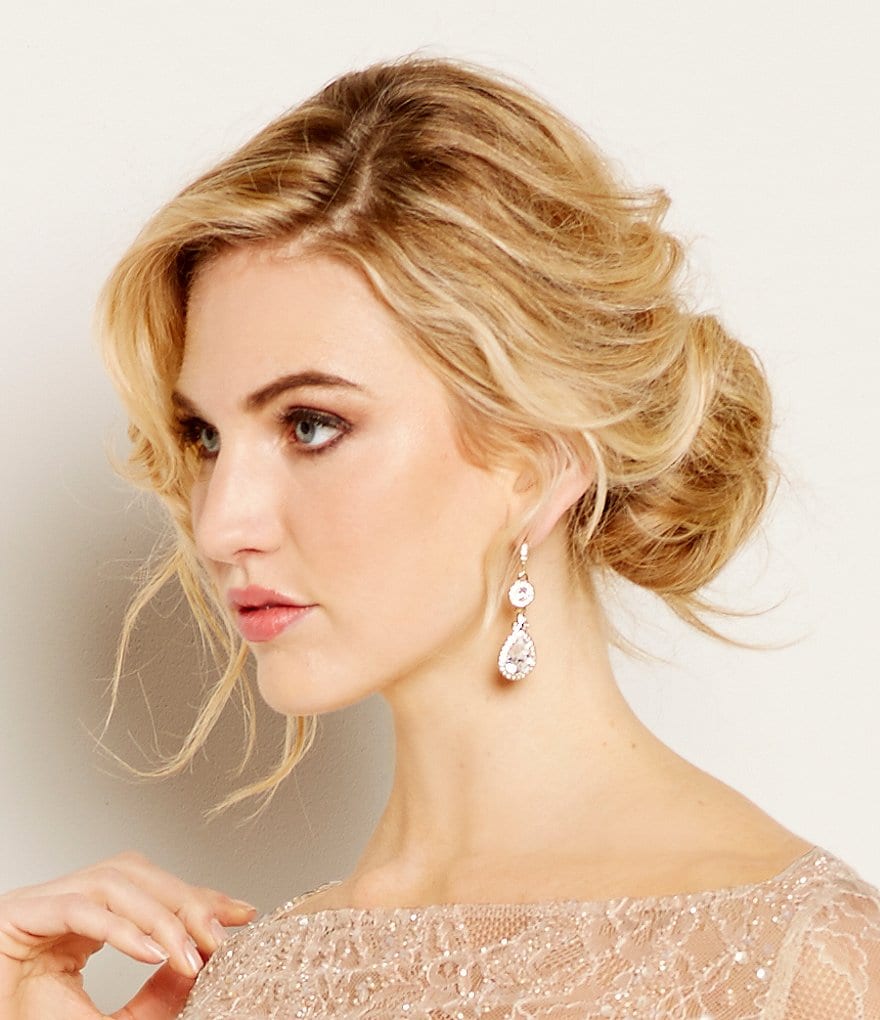 Givenchy Crystal Drop Earrings