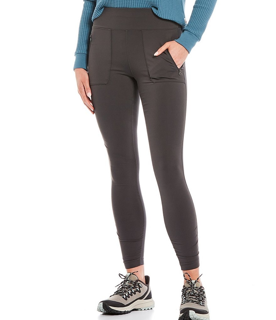 Aventura Shavonne Printed Jacquard Stretch Pull-On Leggings