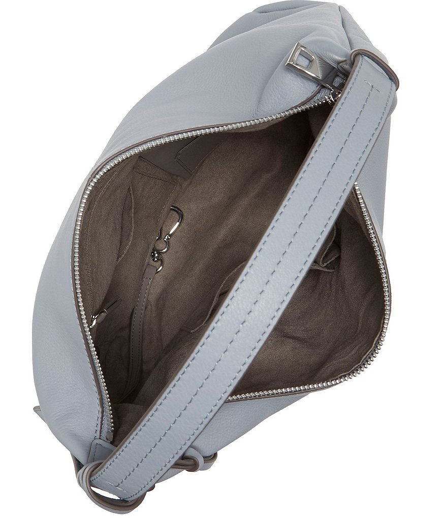 Calvin Klein Ivy Linen Python Hobo Bag