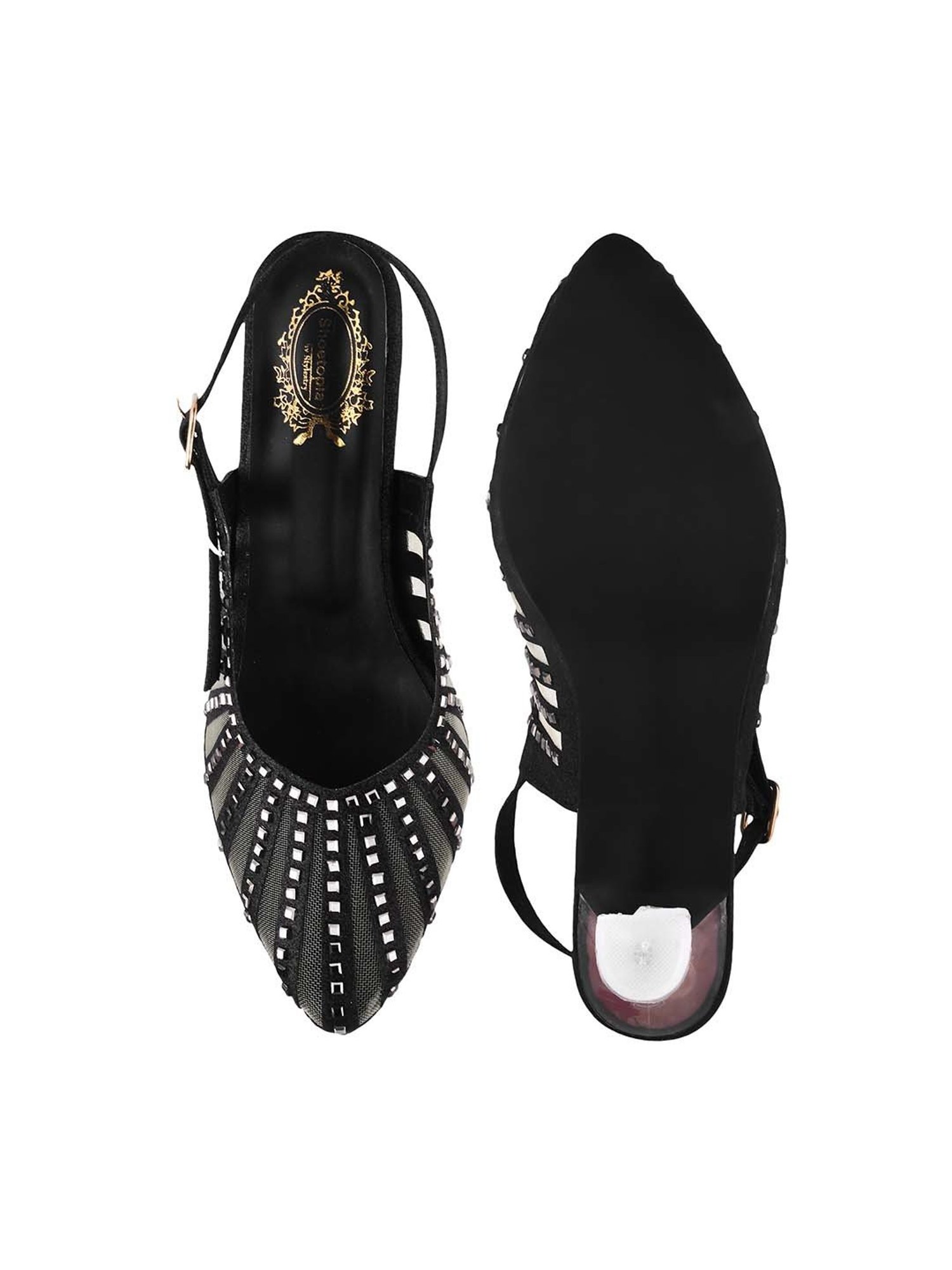 Shoetopia Kids Black Kids Girls Ethnic Sandal