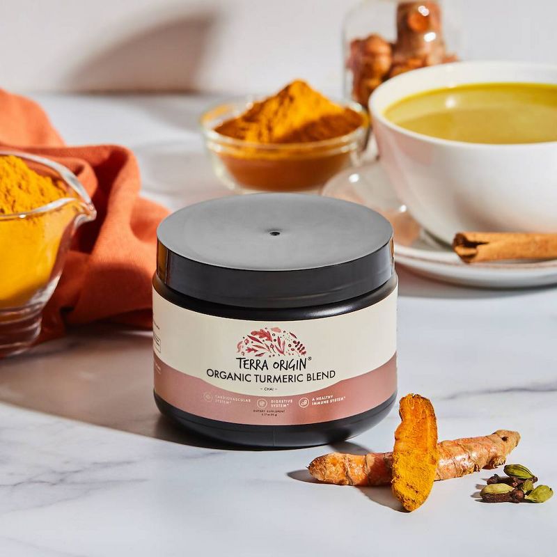 Terra Origin Organic Turmeric - Chai - 3.1oz