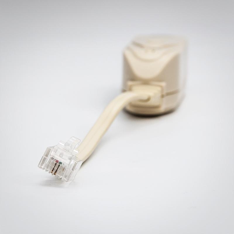 FireFold DSLFILTER Phone Line Dsl Filter, One Device, Male to Female, for Answering Machines, Telephones or Fax Machine