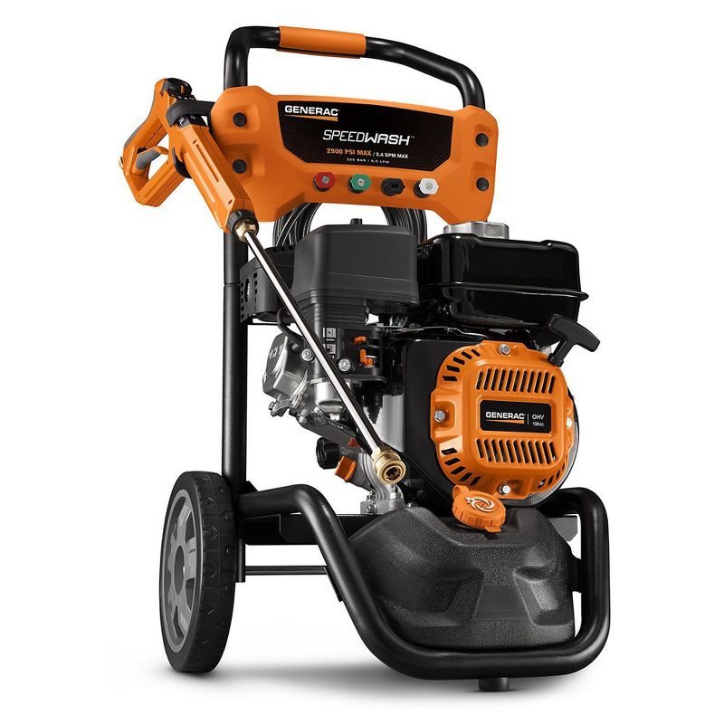 Generac 6882 2,900 PSI 2.4 GPM SpeedWash Gas Pressure Washer