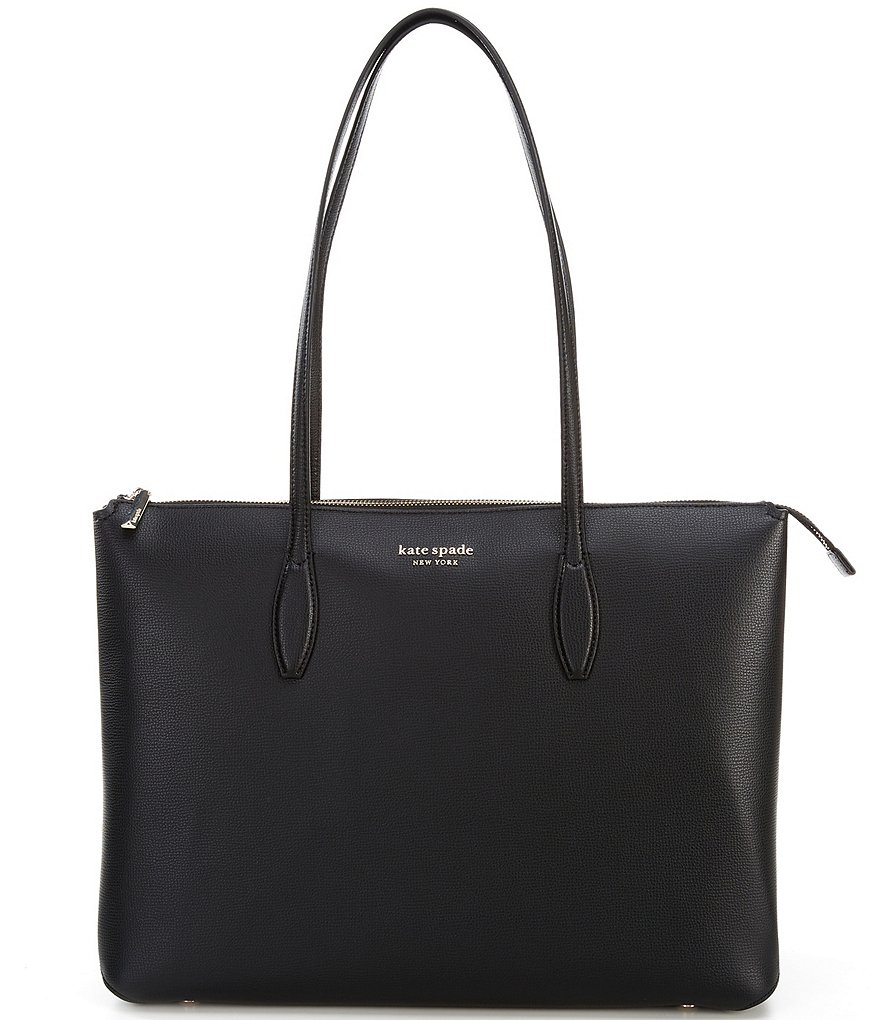 kate spade new york All Day Large Leather Zip Top Tote Bag