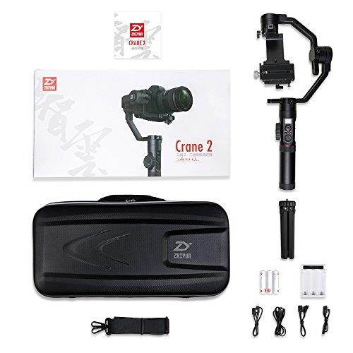 Zhiyun-Tech Crane-2 3-Axis Stabilizer with Follow Focus for Select Canon DSLRs