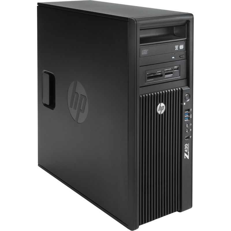 HP Z420 Workstation MT Intel XEON 3.5 GHz 4GB Ram 500GB W10P - Manufacturer Refurbished