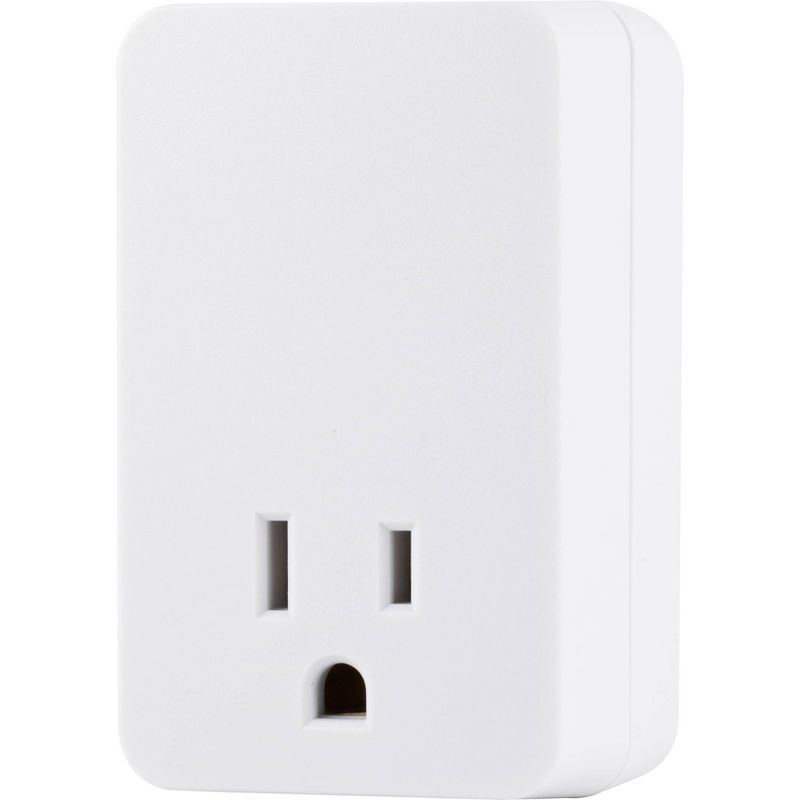 General Electric 1-Outlet Surge Tap 1080J Grounded Audible Alarm