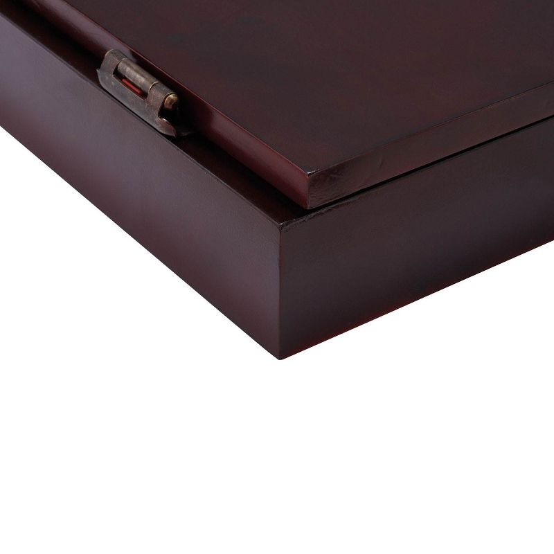 Viper Mahogany Finish Metropolitan Sisal Bristle Steel Tip Dartboard Cabinet