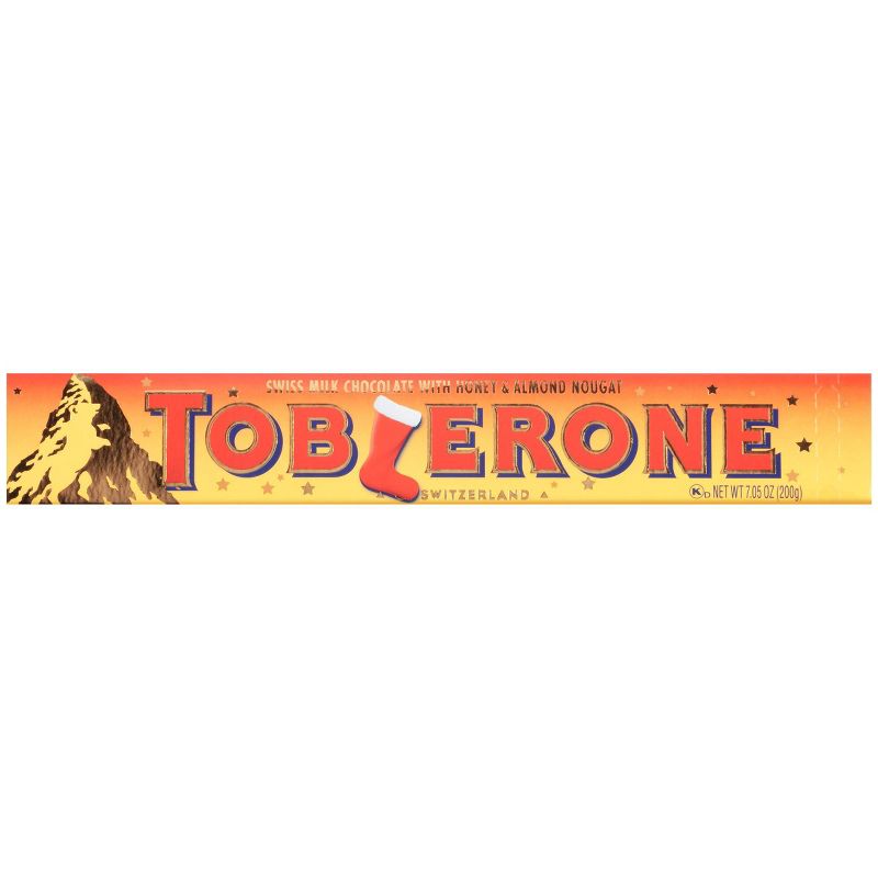 Toblerone Holiday Naughty & Nice Chocolate Bar - 7.05oz