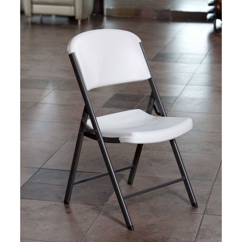 Folding Table with 6 Chairs White - Lifetime