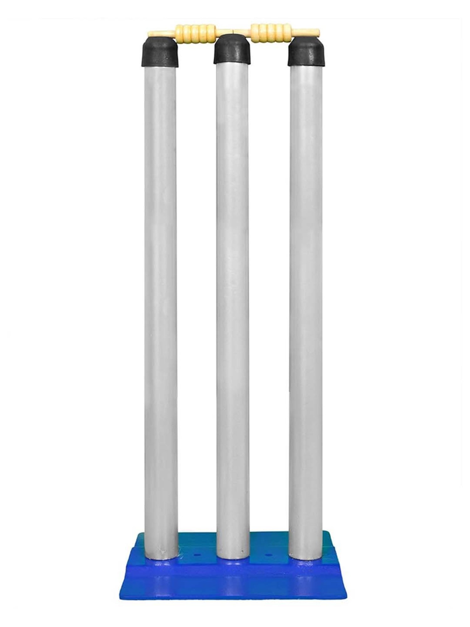 DSC Metal Cricket Stumps Set with Bails Size - Adult