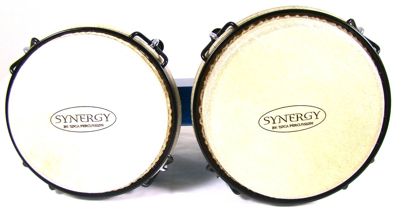 Toca Synergy 6 & 6-3/4 Inch Bongos Blue