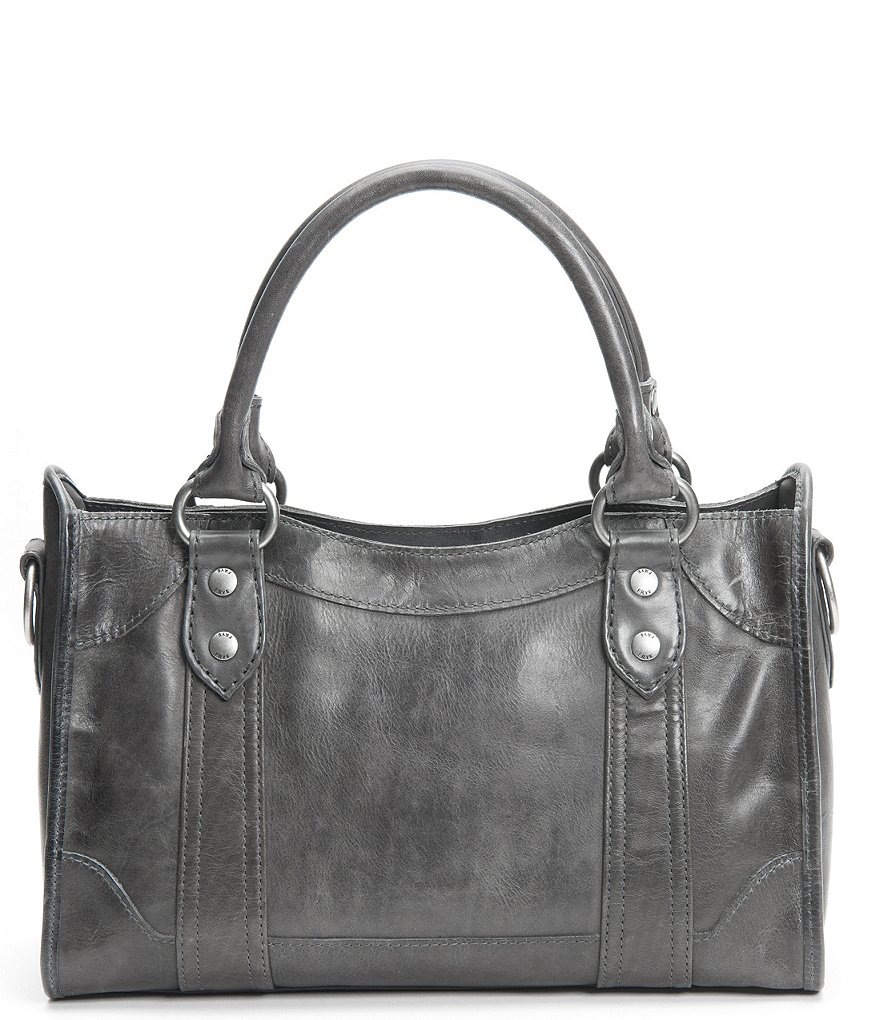 Frye Melissa Washed Leather Satchel Bag