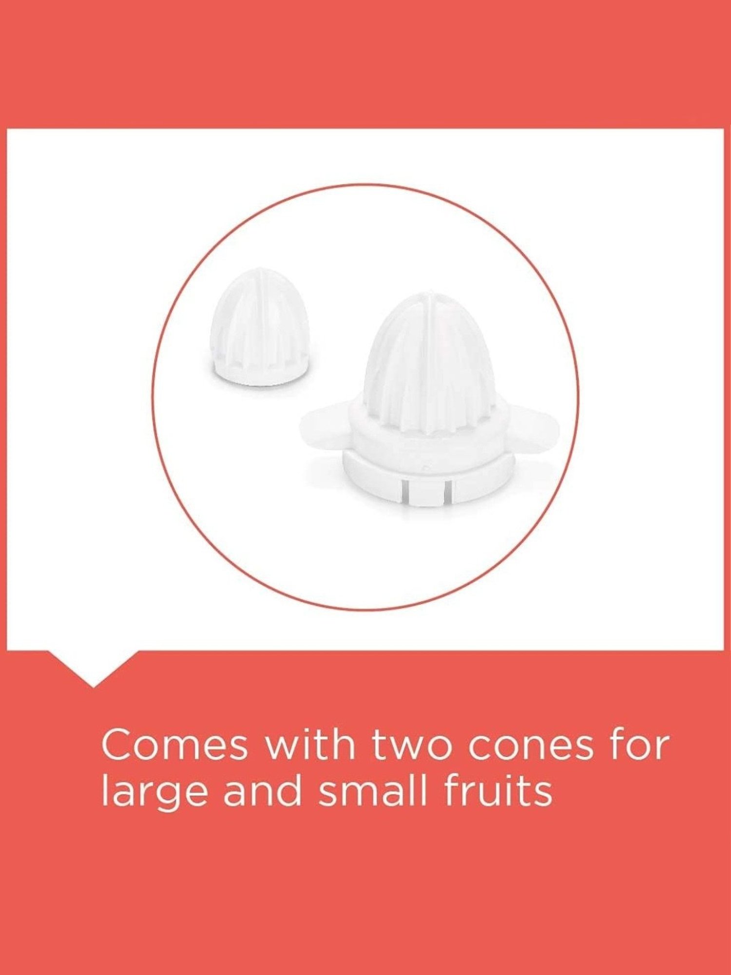 BLACK+DECKER BXCJ0101IN Citrus Juicer 30 Watt 1L (White)