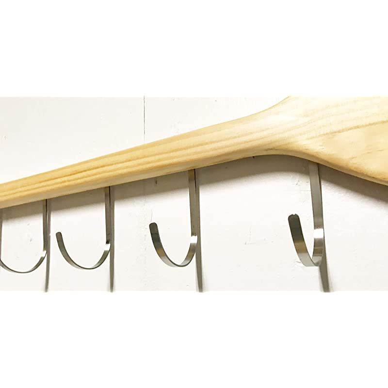 Rack Wall Mount with 8 Hooks on Boat Paddle. Fun, Nautical Themed Clothes Hanger. Makes a Great Gift. Fully Assembled. Mount on Wall or Door in Mudroom, Entryway, Bathroom, Bedroom. Color: Green