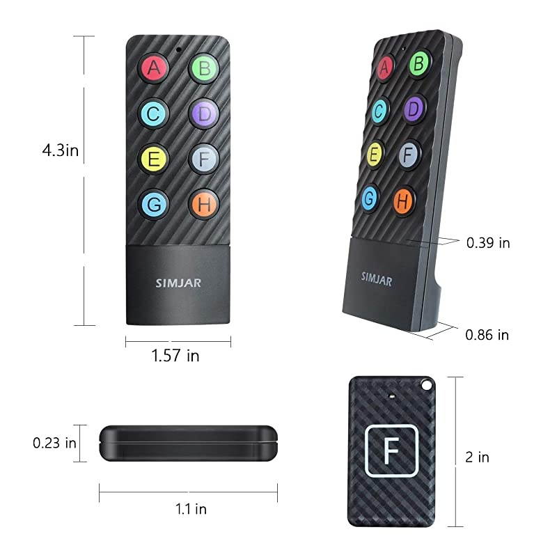 Louder Beep Key Pet Finder with Lanyard  Wireless RF Item Locator Tracker Support Remote Control with Loud Beep Pet Wallet Phone Glasses Dog Cat Tracker