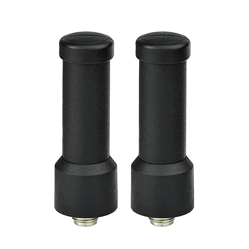 Dual Band VHF UHF 136174MHz 400470MHz Ham Radio Antenna Handheld Two Way Radio Walkie Talkie SMA Female Mini Rubber Antenna 2Pack for Kenwood Wouxun Baofeng BFF8HP UV5R UV82 BF888S GT3