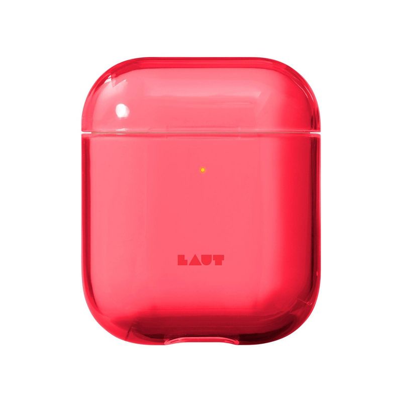 LAUT Crystal-X Airpod Case - Electric Coral
