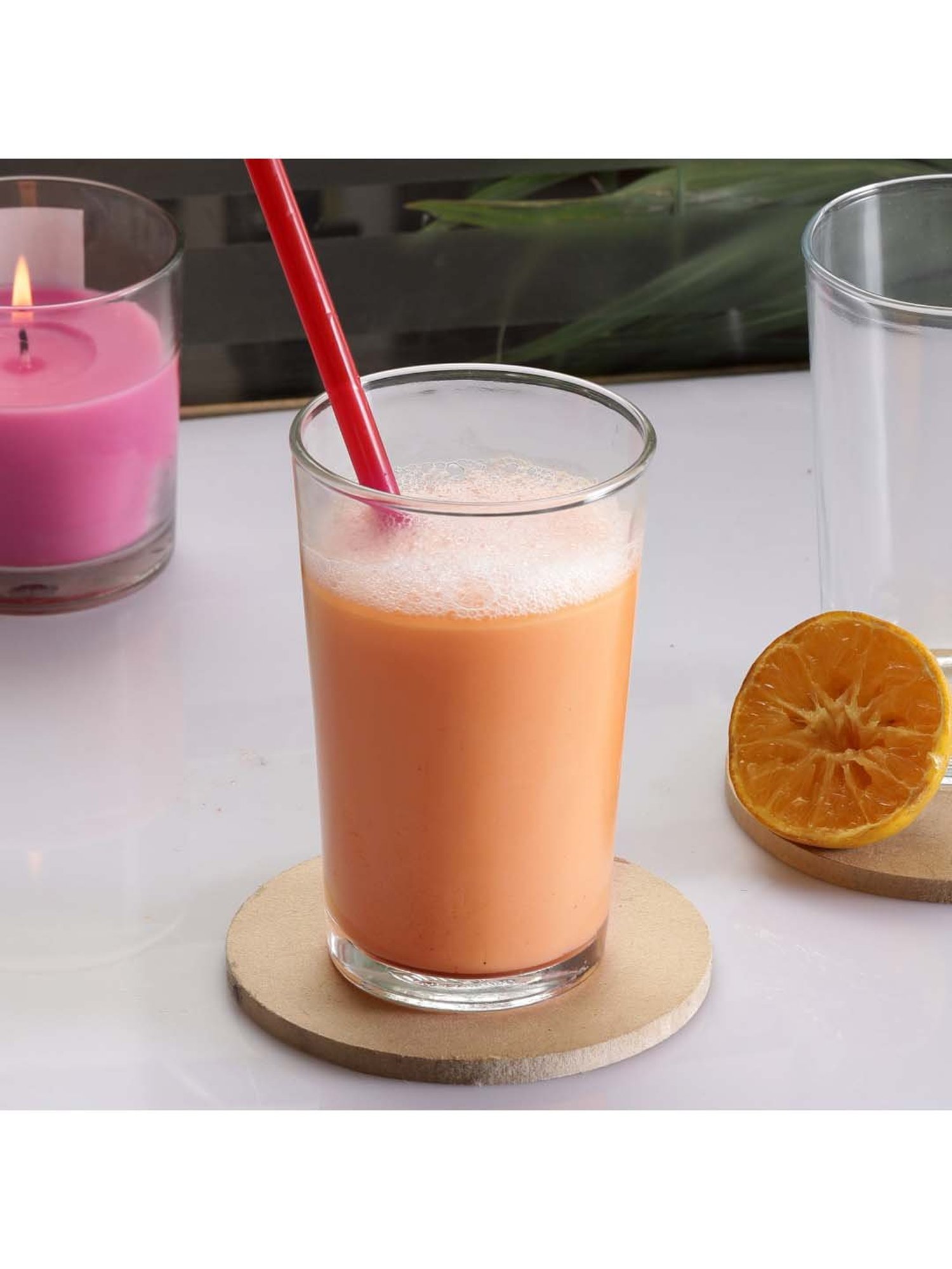 Duralex 'Unie' Transparent Glass 26.5 cm Tumbler (0.56 L) - Set of 3