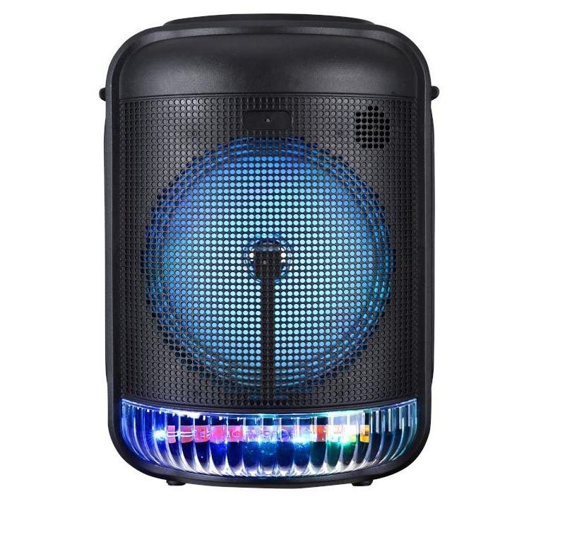 8'' Bluetooth Speaker Aux input - RGB lighting - 1500mAh battery built in battery - 8W Amplifier RMS