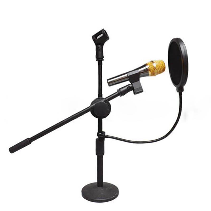 Flexible Mic Microphone Studio Wind Screen Pop Filter Mask Shied Gooseneck