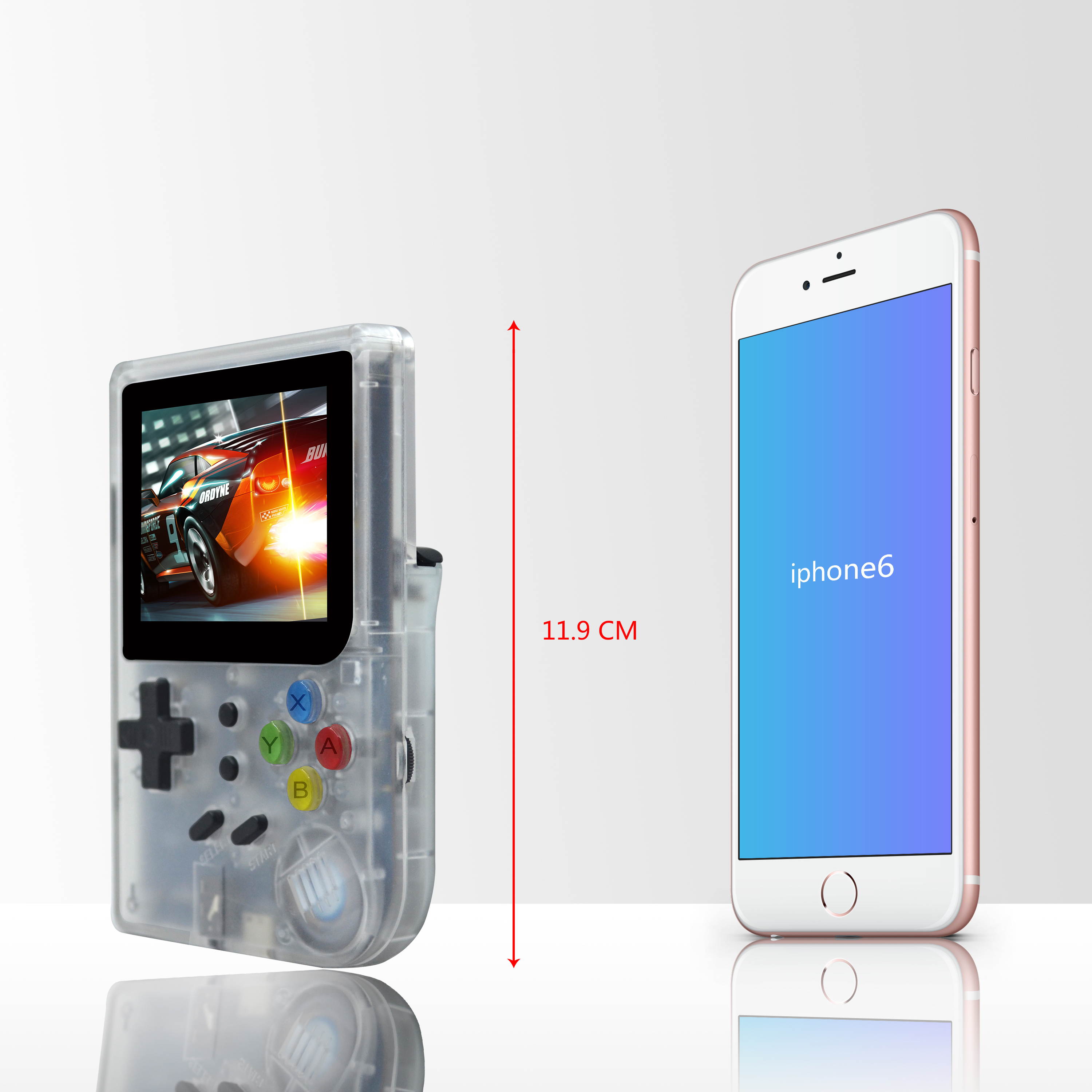 Open source handheld RG300 new Tony system GBA arcade nostalgic handheld game console 64G memory