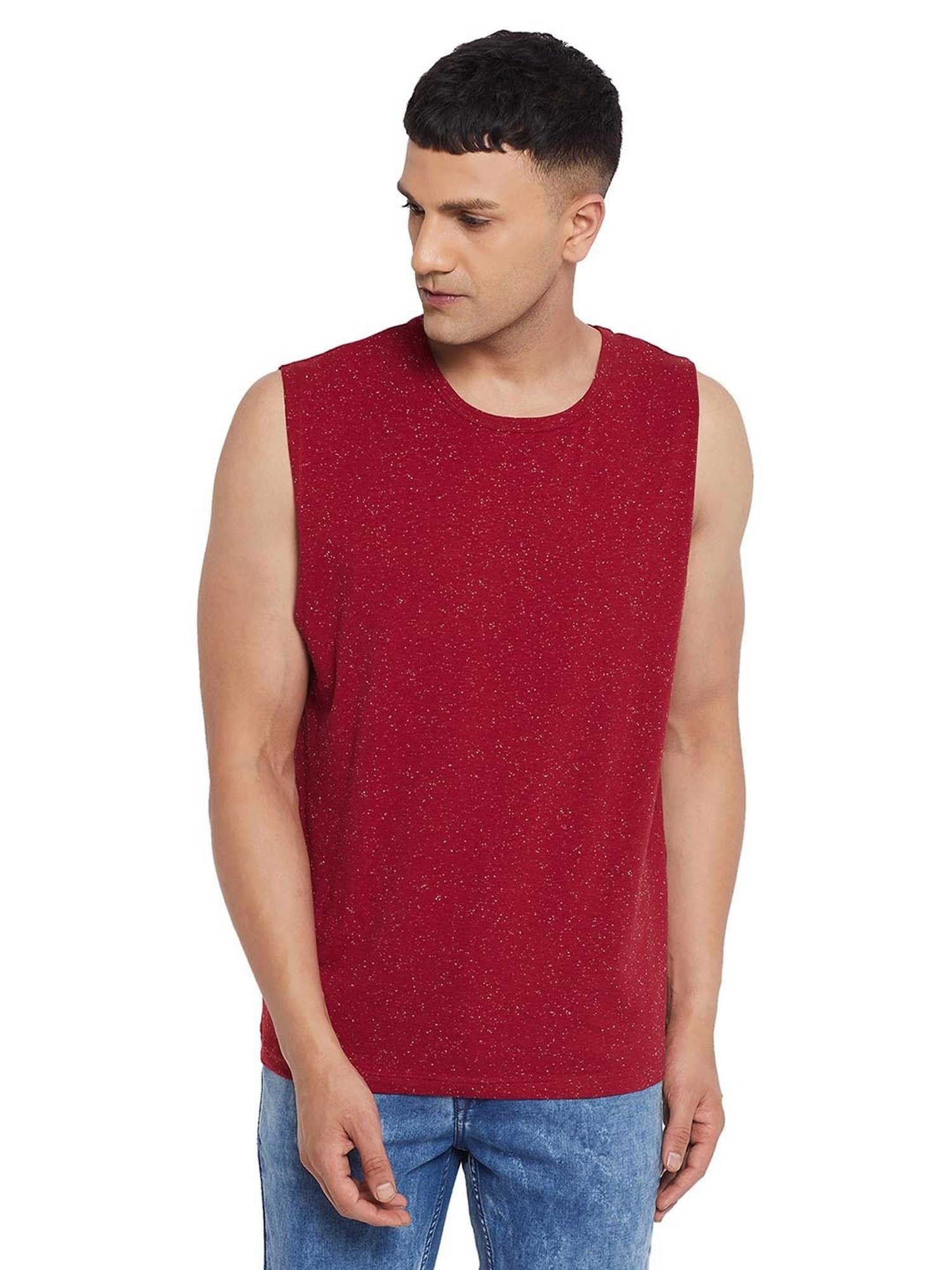 Hypernation Maroon Crew T-Shirt