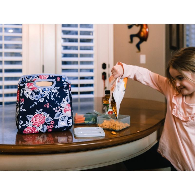 Arctic Zone Lunch Tote Set - Midnight Floral
