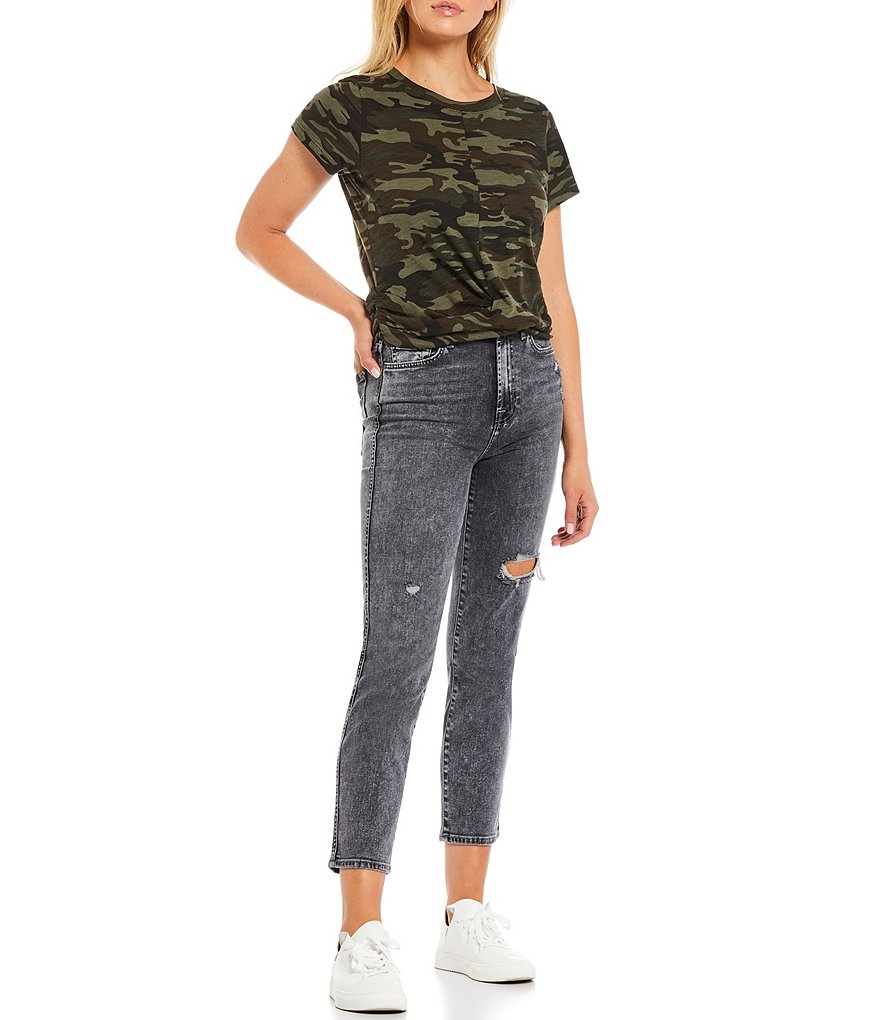 Hudson Jeans Nico Midrise Straight Crop Jean