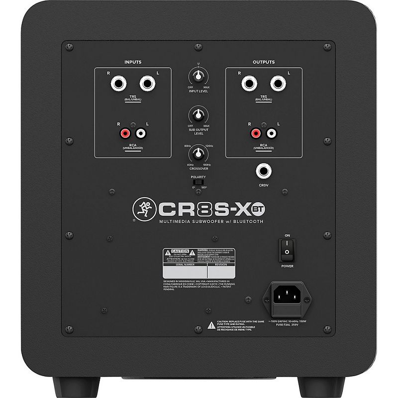 Mackie CR Series CR8S-XBT 8" Multimedia Subwoofer with Bluetooth